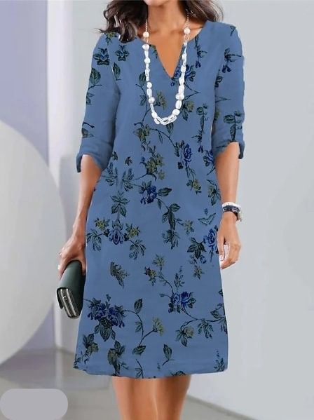 Emma | Elegancka Kwiatowa Tunika Lato 3