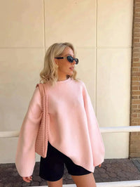 Dominique | Sweter z okrągłym dekoltem
