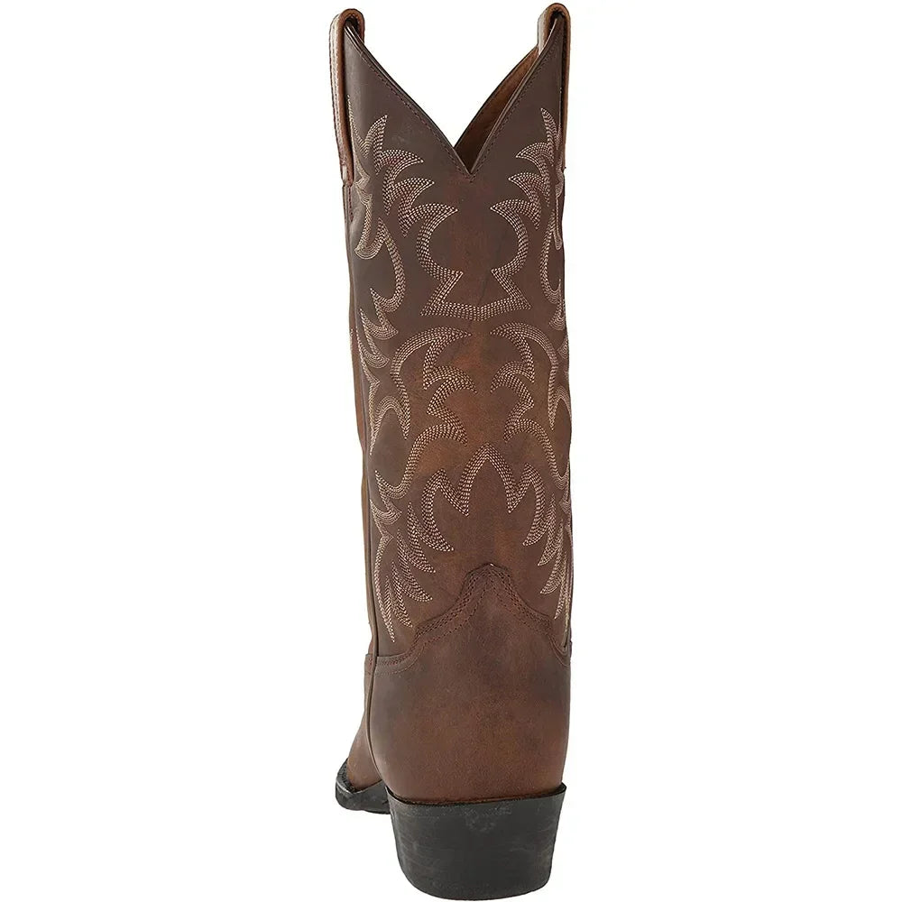 Sierra | Klasyczne buty kowbojskie unisex z eleganckim haftem