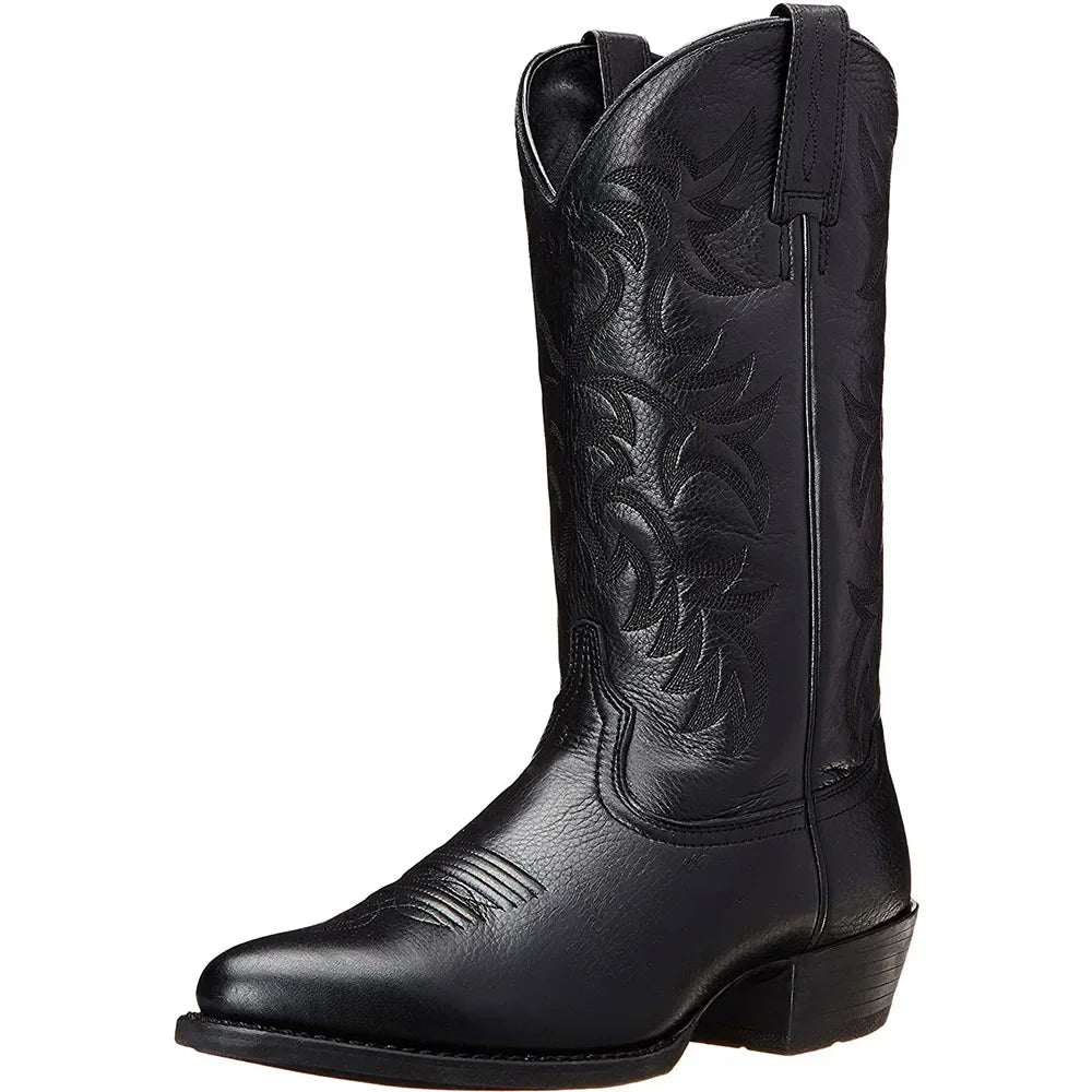 Sierra | Klasyczne buty kowbojskie unisex z eleganckim haftem
