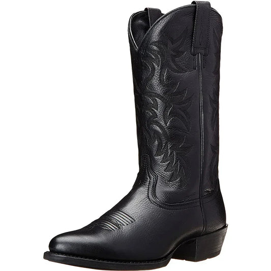 Sierra | Klasyczne buty kowbojskie unisex z eleganckim haftem