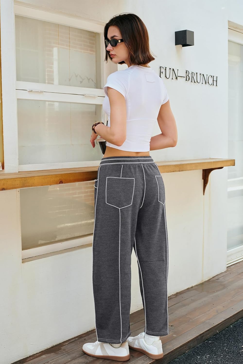 Sylla Luźne Szerokie Spodnie Na Codzień