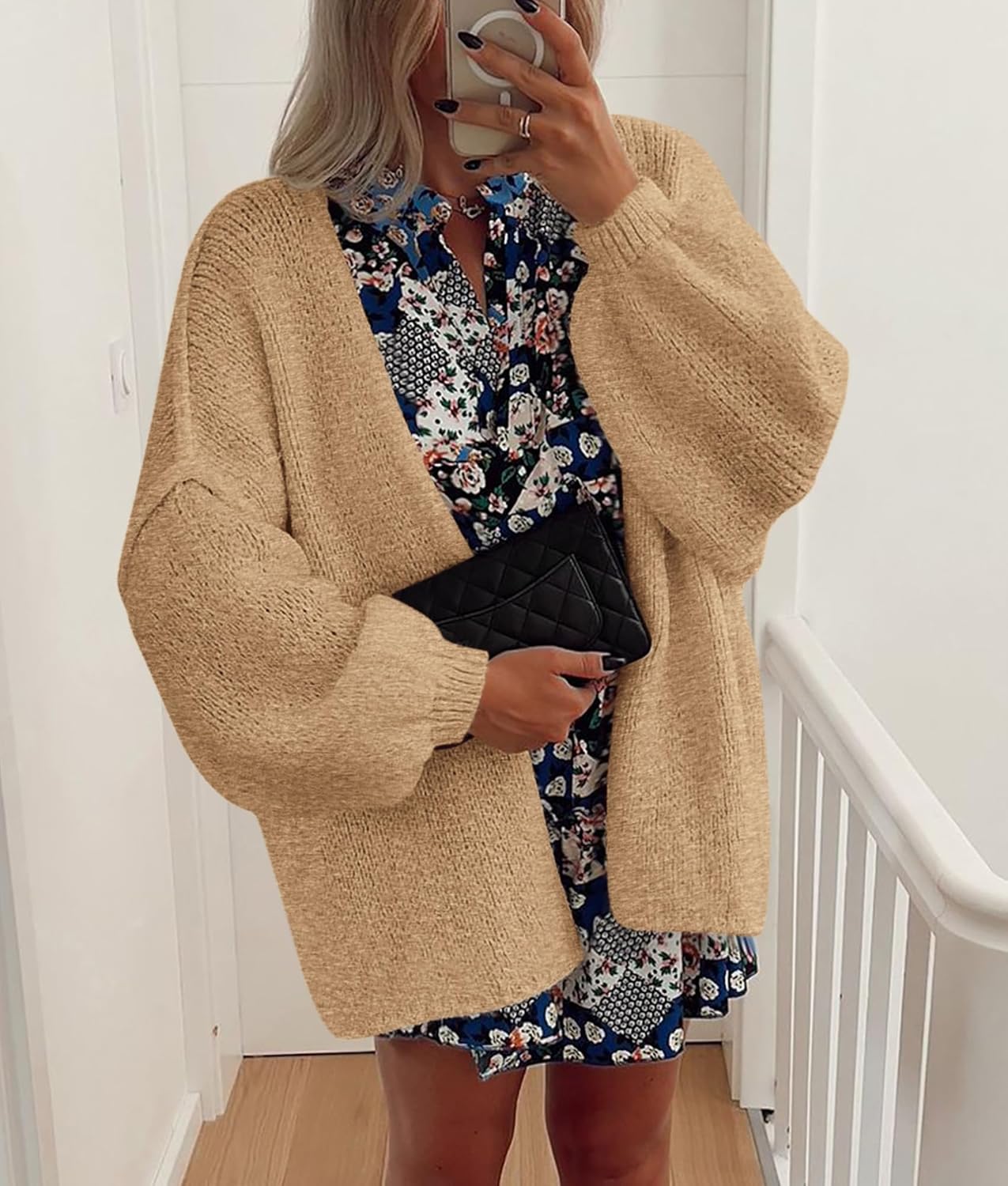 Lekki Dzianinowy Kardigan Damski Sylla