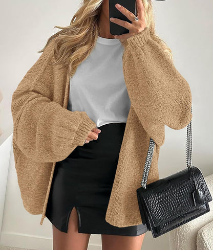 Lekki Dzianinowy Kardigan Damski Sylla