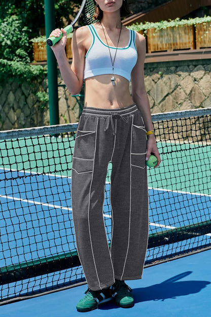 Sylla Luźne Szerokie Spodnie Na Codzień