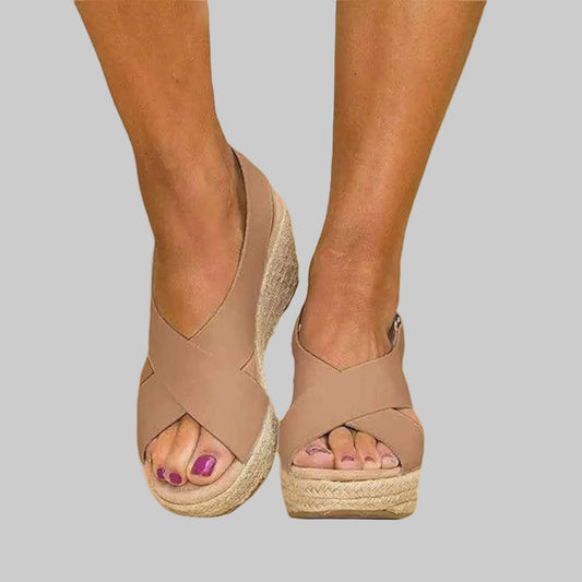 Amelia | Eleganckie Letnie Espadryle Damskie na Koturnie 0