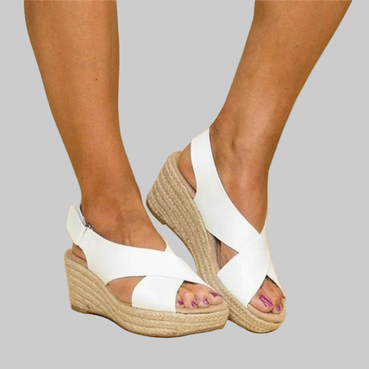 Amelia | Eleganckie Letnie Espadryle Damskie na Koturnie 2