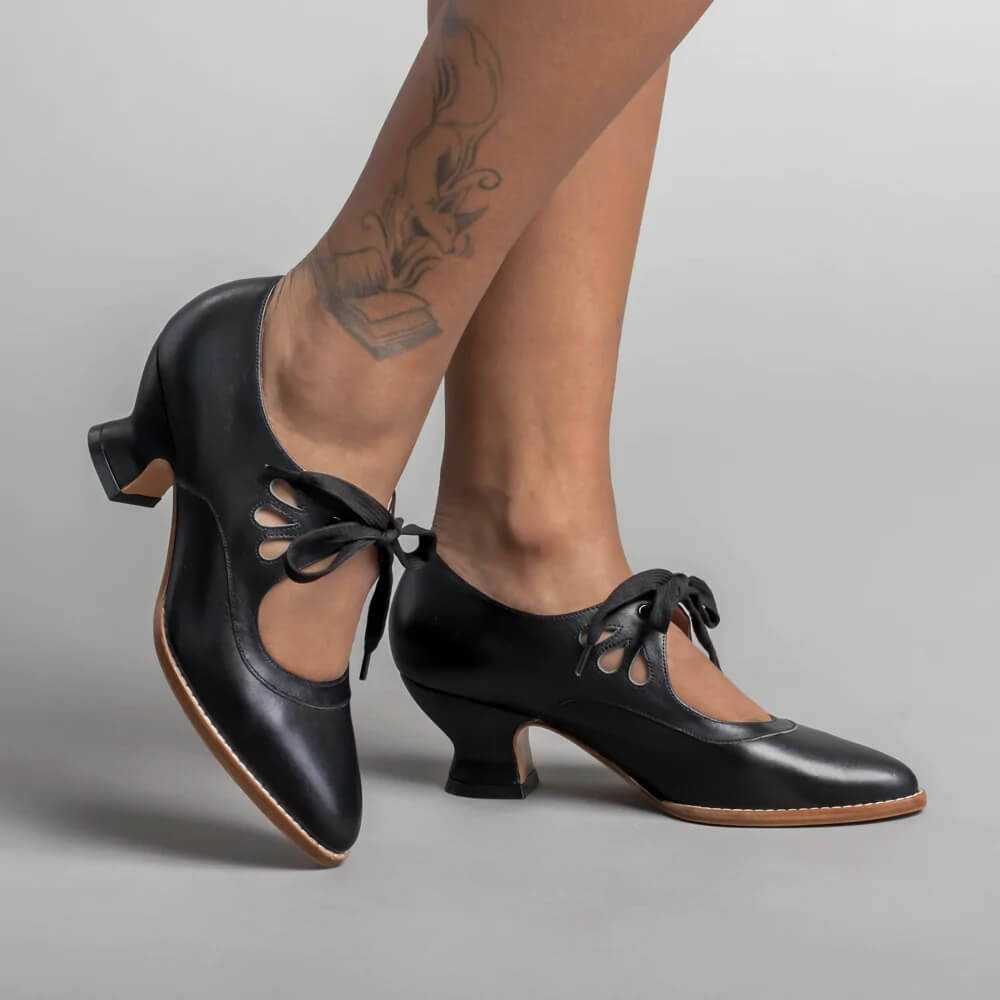 Amelia™ | Szpilki Damskie Vintage z Anatomiczną Amortyzacją | Eleganckie Obcasy dla Komfortu i Stylu 0