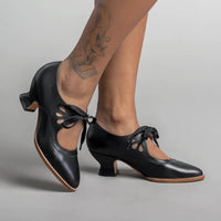Szpilki Damskie Vintage z Anatomiczną Amortyzacją | Eleganckie Obcasy dla Komfortu i Stylu