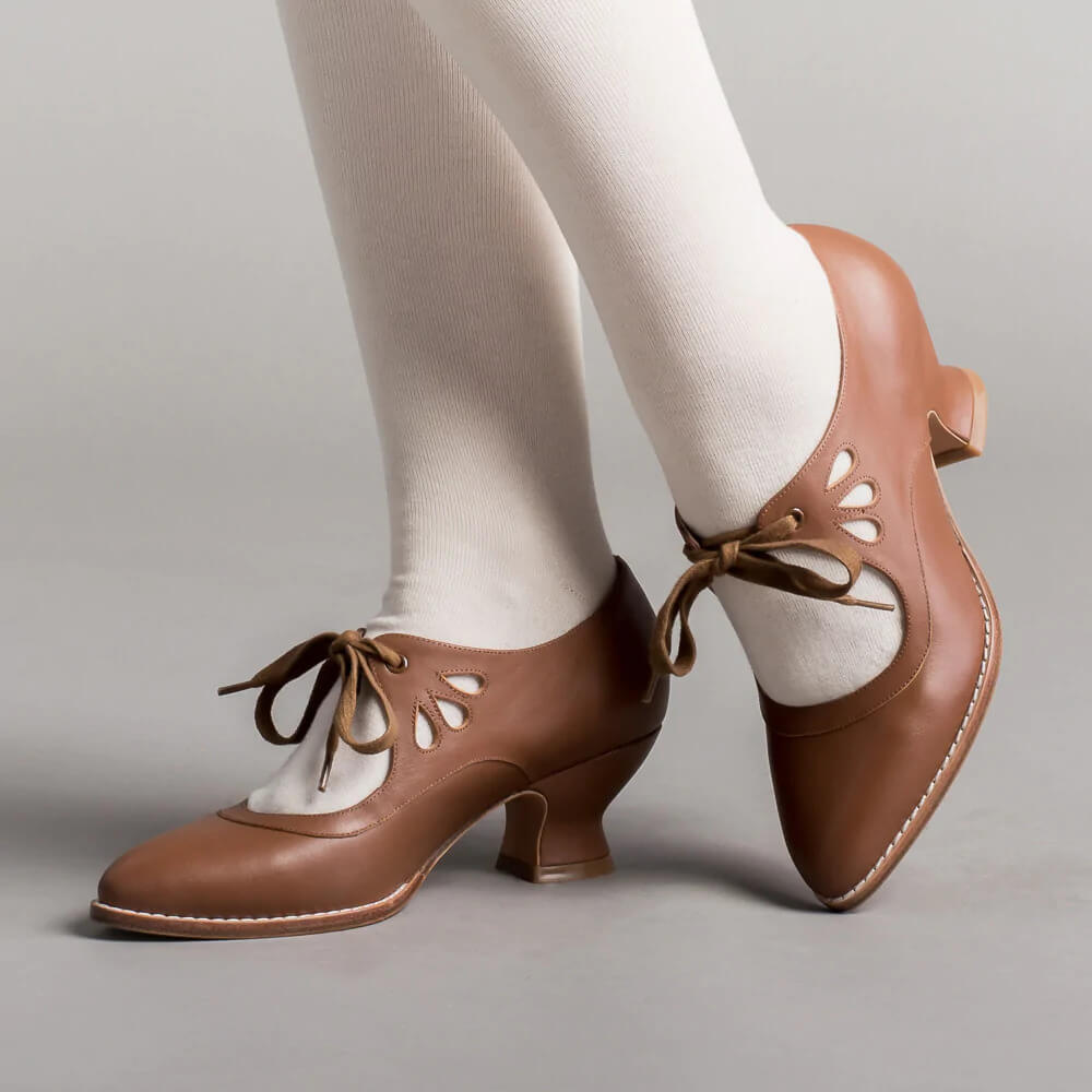 Amelia™ | Szpilki Damskie Vintage z Anatomiczną Amortyzacją | Eleganckie Obcasy dla Komfortu i Stylu 4