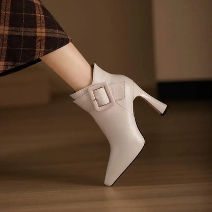Aveline | Buty na obcasie z klamrą z eleganckim designem | Wygodne i stylowe do każdej okazji 0
