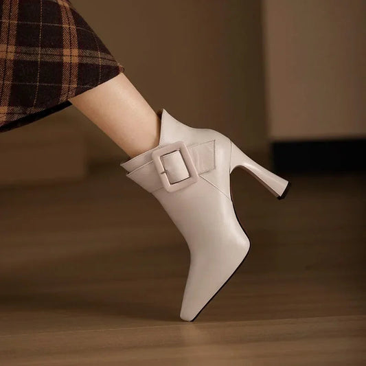 Aveline | Buty na obcasie z klamrą z eleganckim designem | Wygodne i stylowe do każdej okazji 0