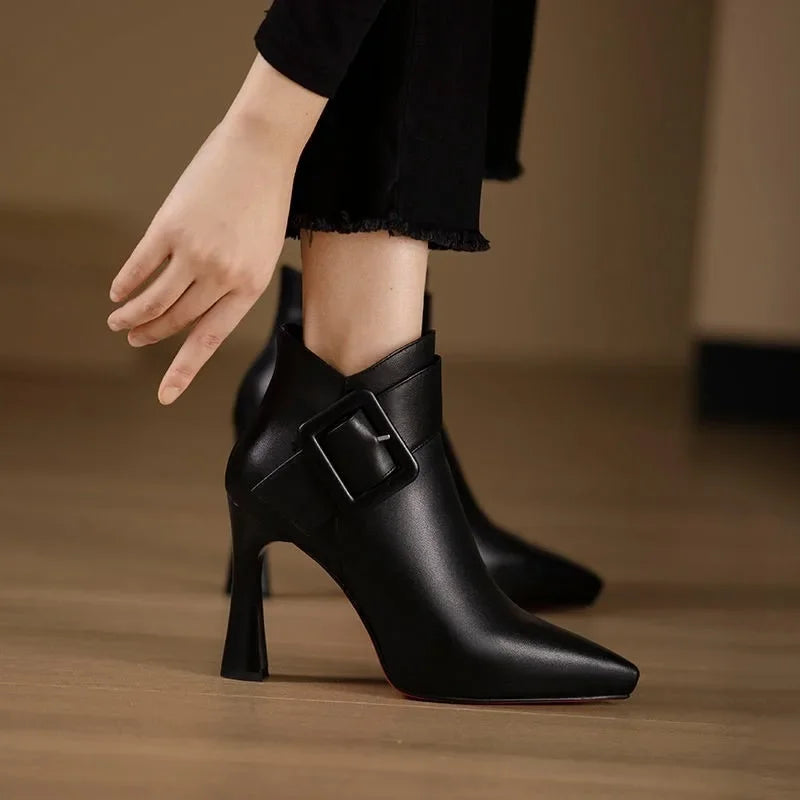 Aveline | Buty na obcasie z klamrą z eleganckim designem | Wygodne i stylowe do każdej okazji 1