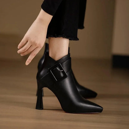 Aveline | Buty na obcasie z klamrą z eleganckim designem | Wygodne i stylowe do każdej okazji 1