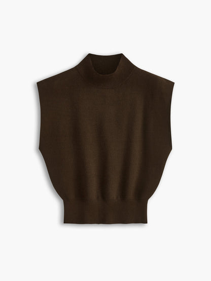 Damski Minimalistyczny Elegancki Top Bez Rękawów