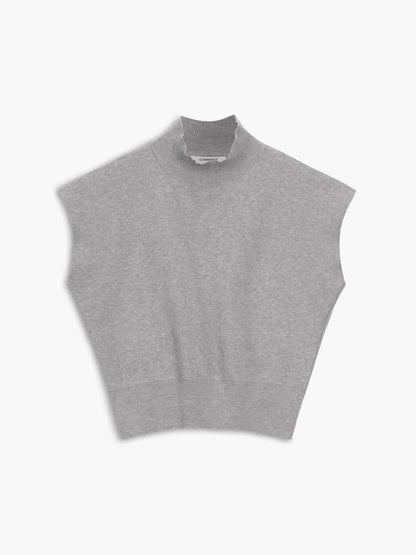 Damski Minimalistyczny Elegancki Top Bez Rękawów Czarny