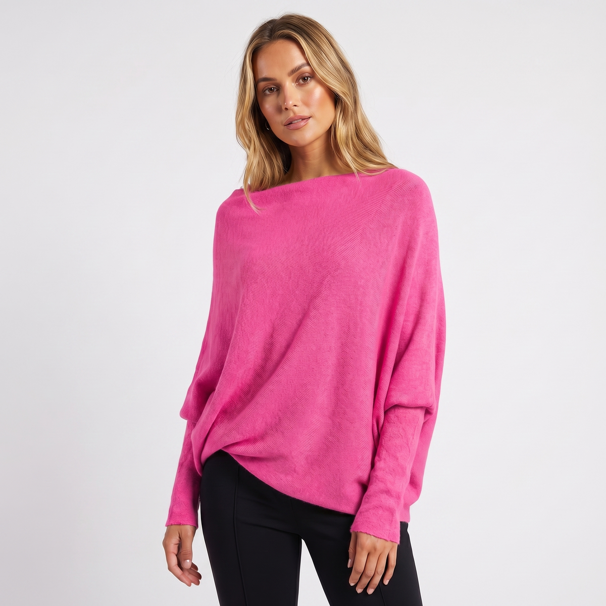 Damski Oversize Miękki Sweter Luksusowy