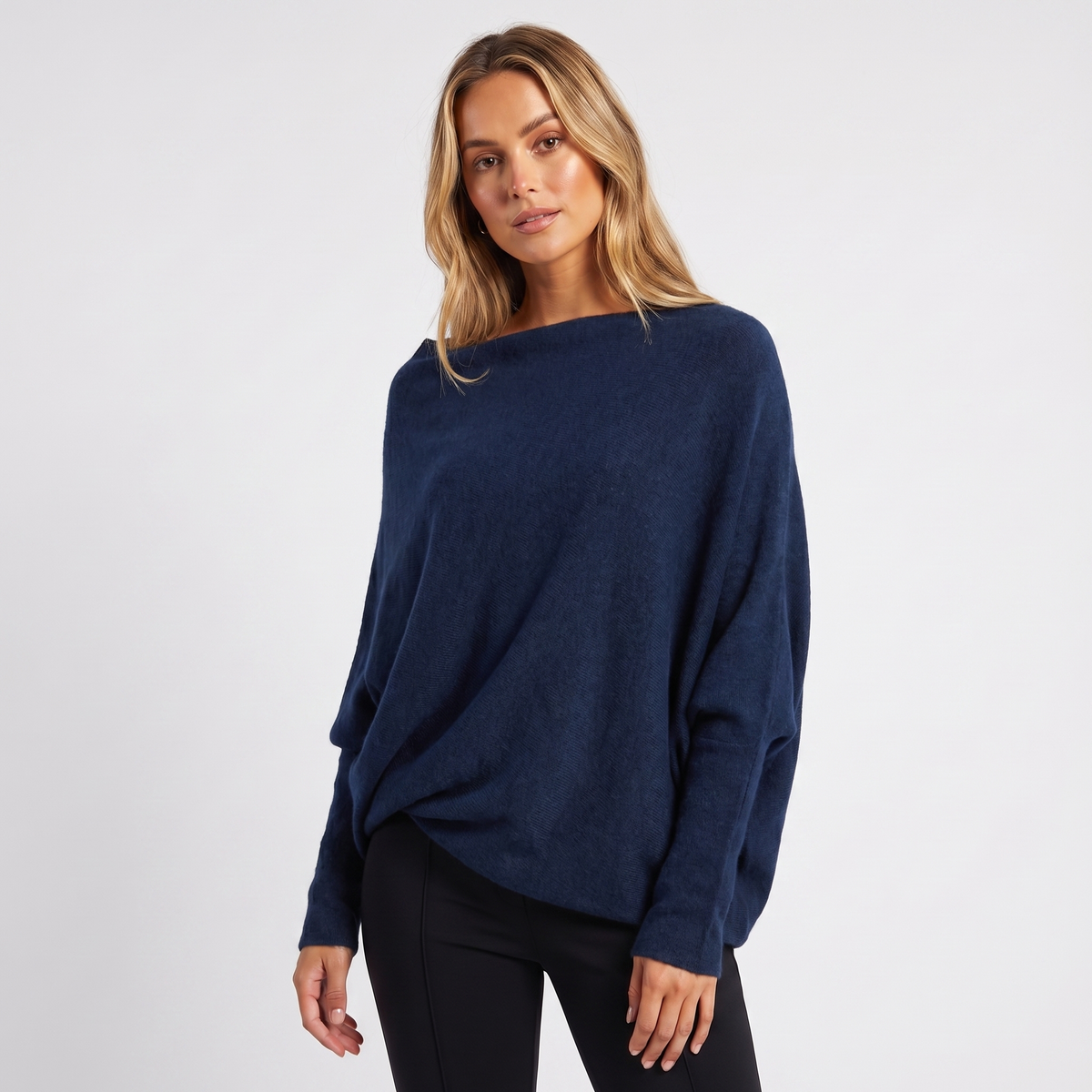 Damski Oversize Miękki Sweter Luksusowy
