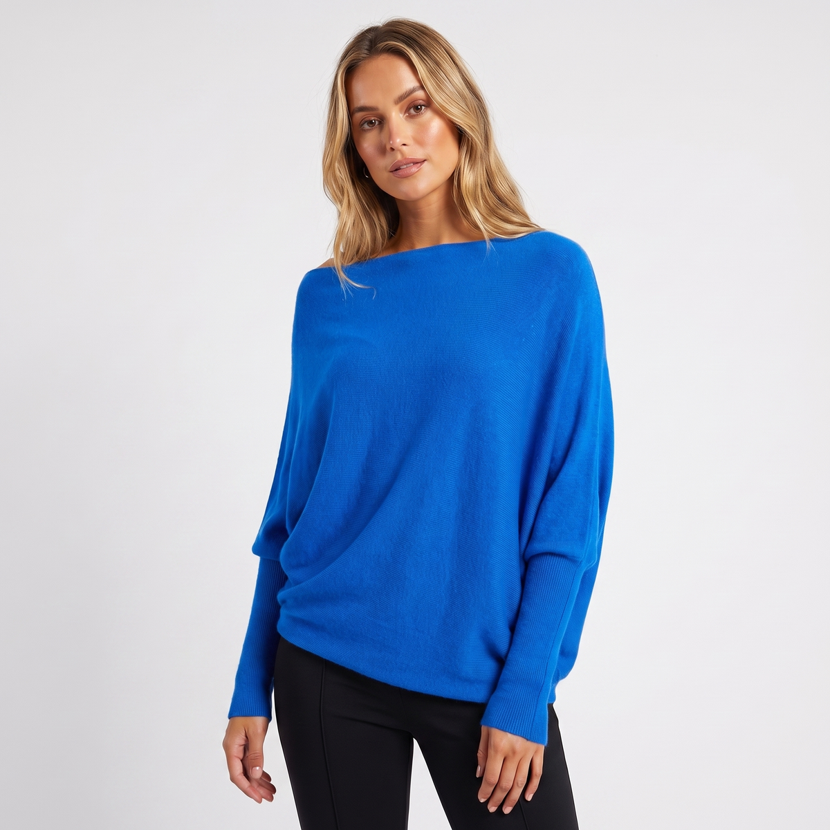 Damski Oversize Miękki Sweter Luksusowy