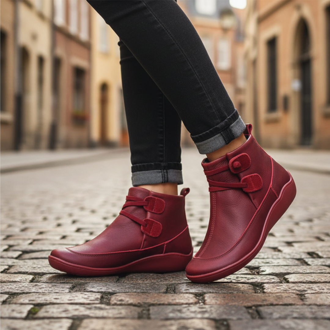 Damskie Wygodne Kolorowe Podeszwa Sztuczna Skóra Buty