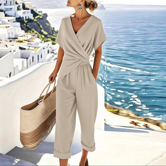 Emily | Elegancki Dwuczęściowy Zestaw z Bluzką i Spodniami 0