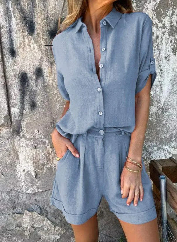 Ethan | Stylowy Wiosenny Zestaw Spodenki i Top 6