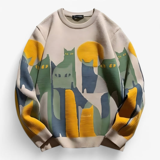 Felinara | Komfortowy Sweter dla Kota – Elegancki i Ciepły Styl