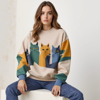Felinara | Komfortowy Sweter dla Kota – Elegancki i Ciepły Styl
