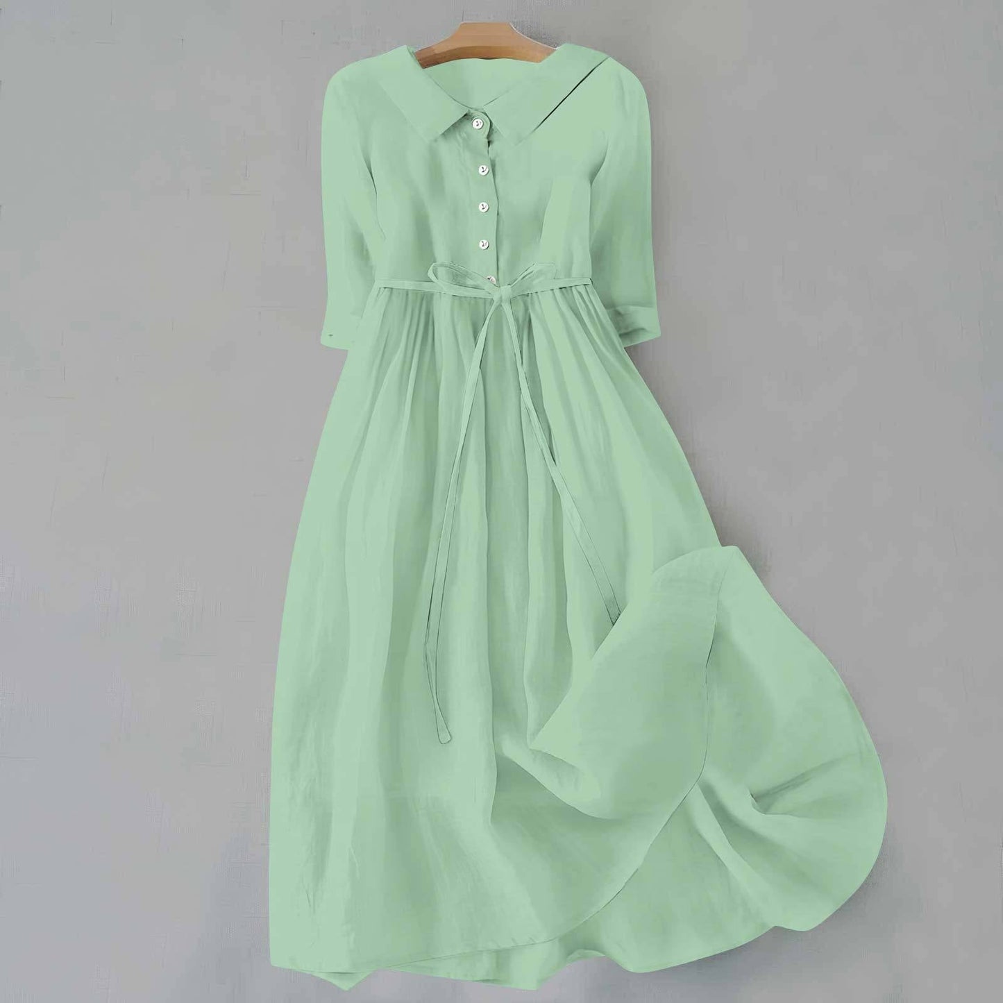 Maya | Elegancka Czarna Sukienka Casualowa na Każdą Okazję 5