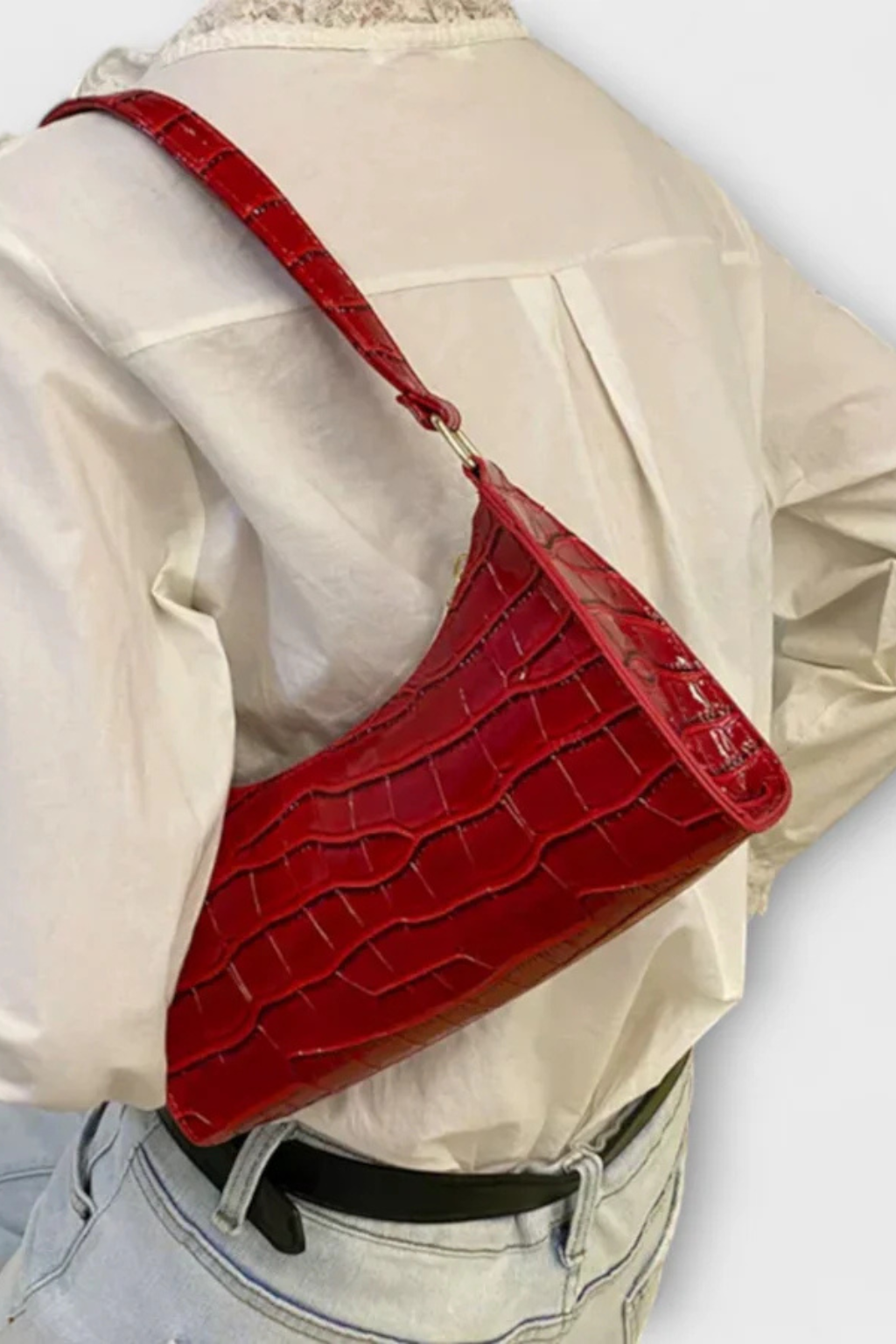 Mia | Elegancka Teksturowana Torba na Ramię 5