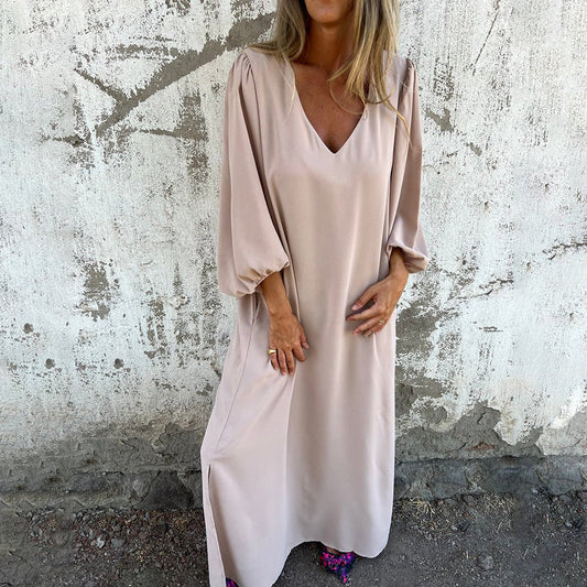 Mia | Elegancka Zwiewna Sukienka Maxi 0