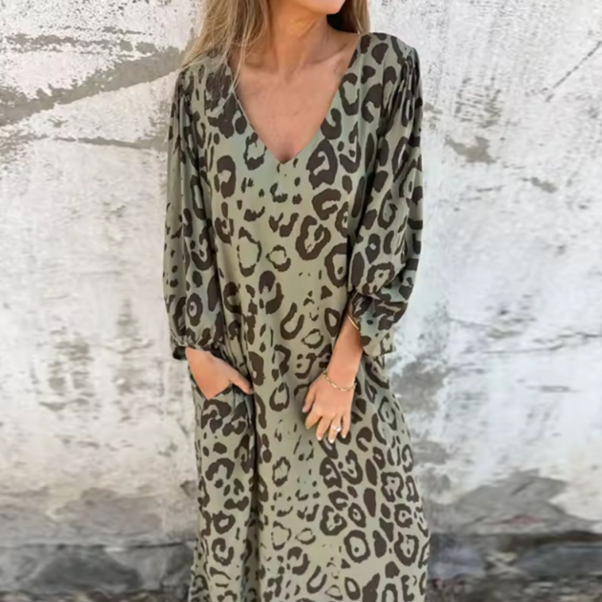 Mia | Elegancka Zwiewna Sukienka Wiosenna do Letnich Stylizacji 0