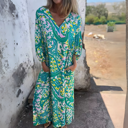 Mia | Elegancka Zwiewna Sukienka Wiosenna do Letnich Stylizacji 6