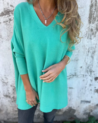 Luksusowy Oversize'owy Top Boho z Komfortową Sylwetką