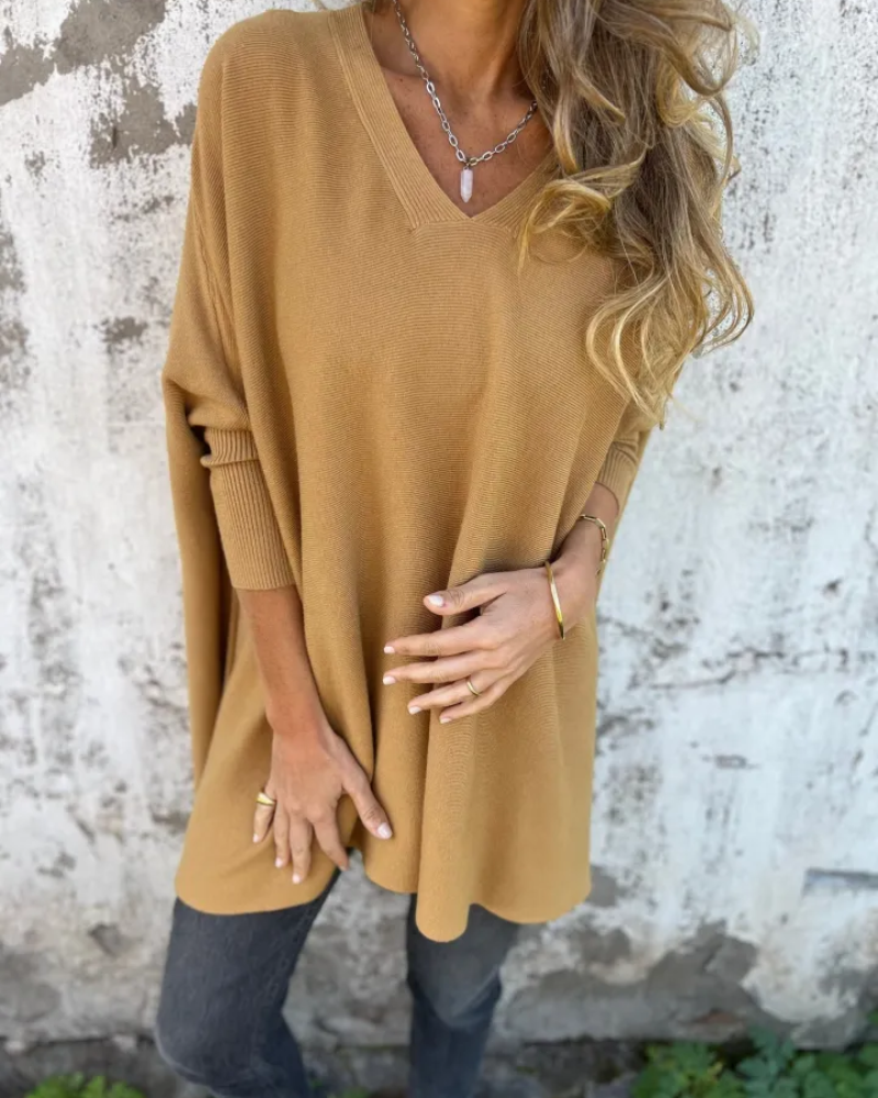 Mia | Luksusowy Oversize'owy Top Boho z Komfortową Sylwetką 3