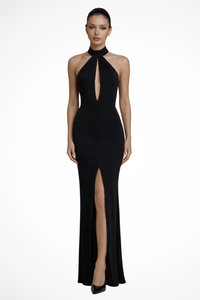 Olivia | Elegancka Damska Sukienka Maxi Na Wesele Z Wycięciem