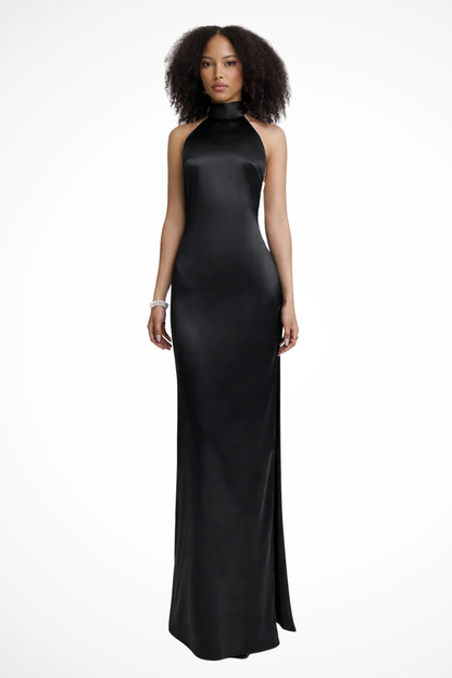 Olivia | Elegancka Damska Sukienka Maxi z Odkrytymi Plecami 4