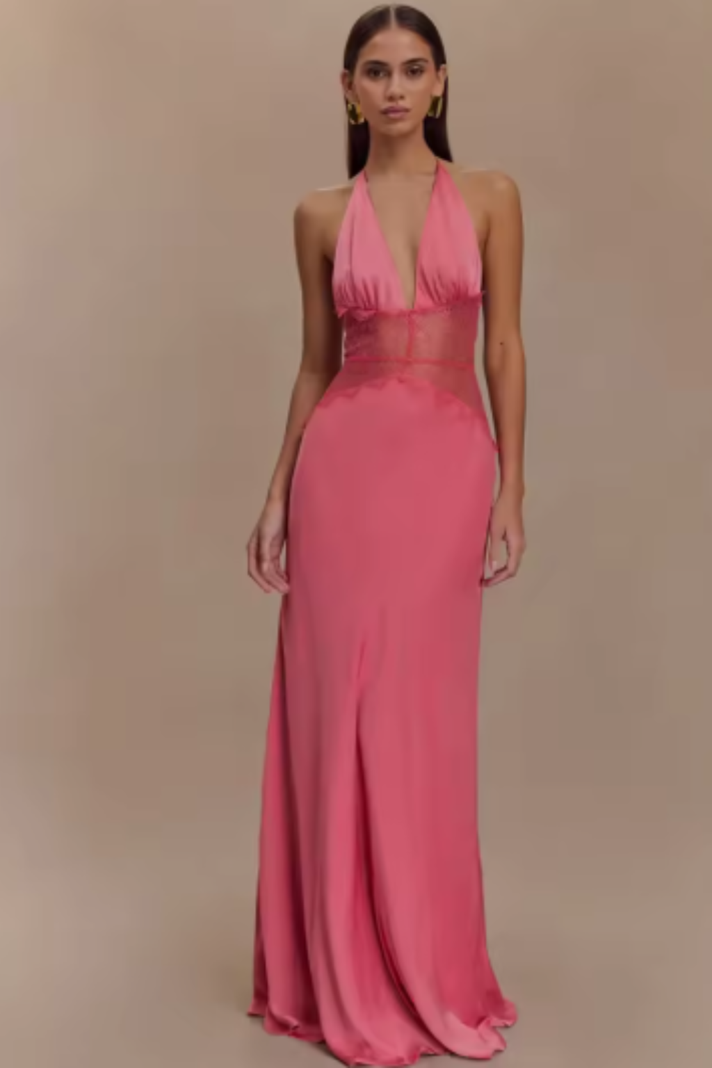Olivia | Elegancka Damska Sukienka Maxi z Odkrytymi Plecami 5