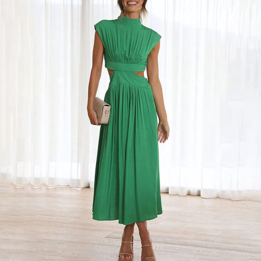 Olivia | Elegancka Letnia Sukienka Halter na Wesele 0
