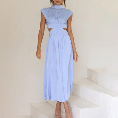 Olivia | Elegancka Letnia Sukienka Halter na Wesele 8