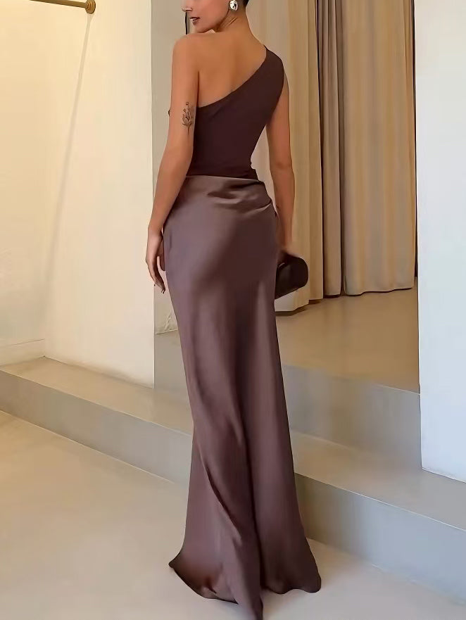Olivia | Elegancka Plisowana Sukienka Maxi na Wesele 6