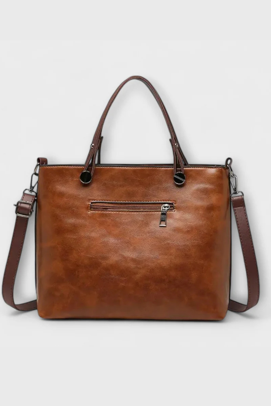 Olivia | Elegancka Strukturalna Torba Damska z Kieszeniami na Laptopa 4