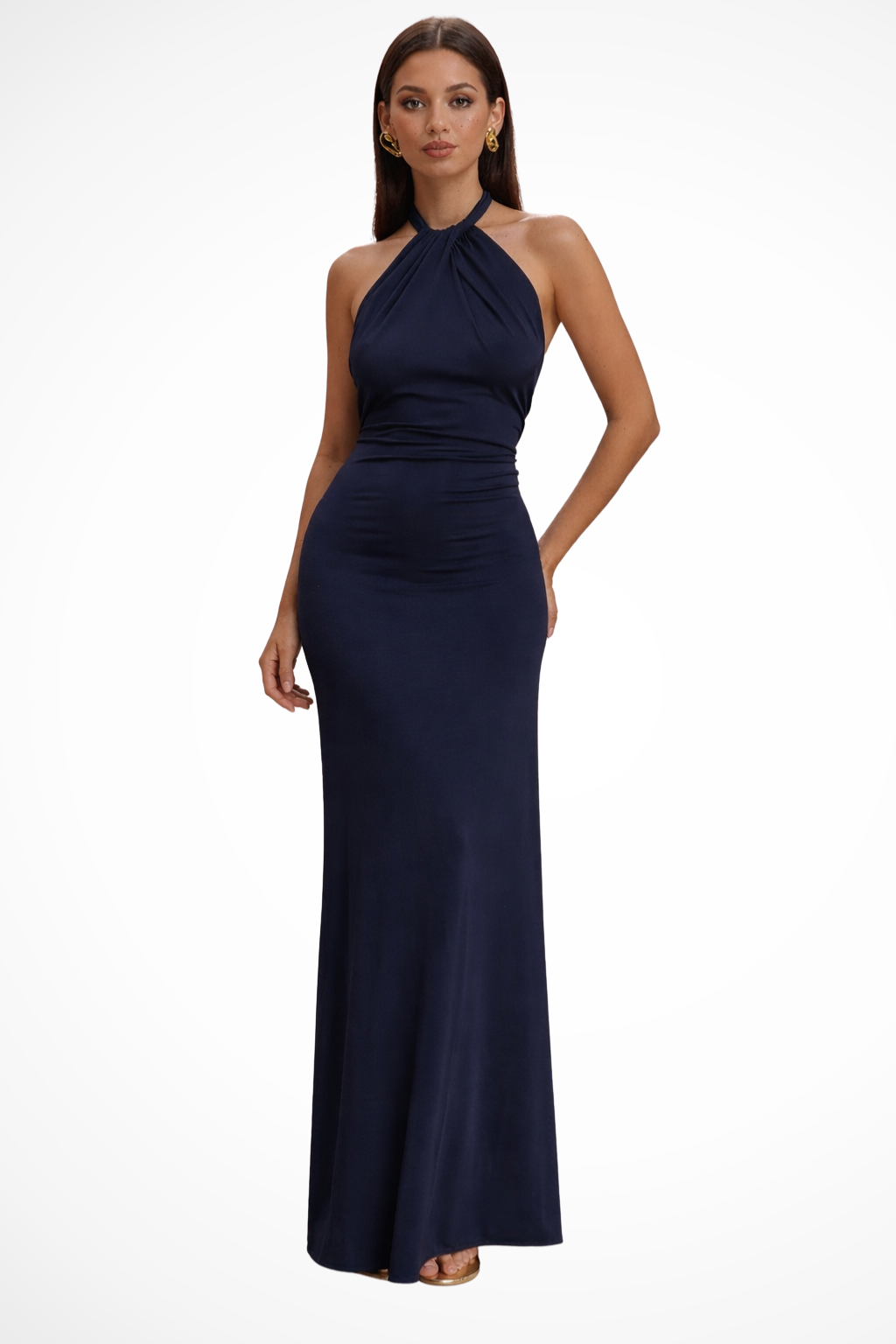 Olivia | Elegancka Sukienka Maxi Na Wesele z Odkrytymi Plecami 5