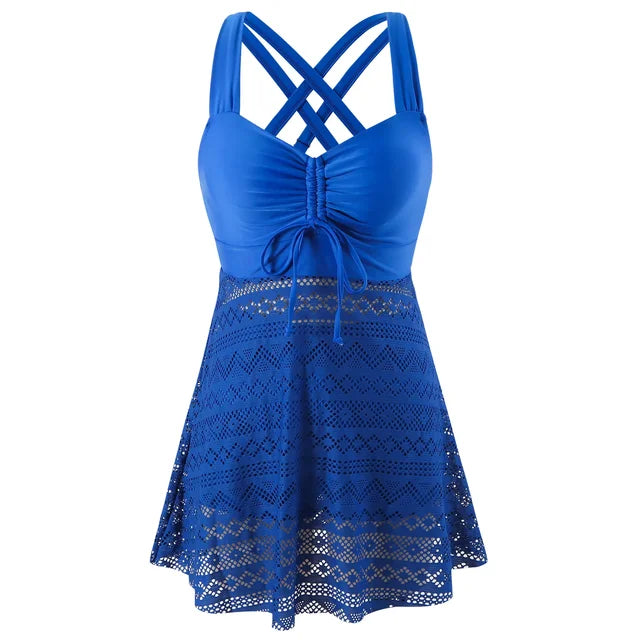 Eleganckie Wyszczuplające Tankini Damskie