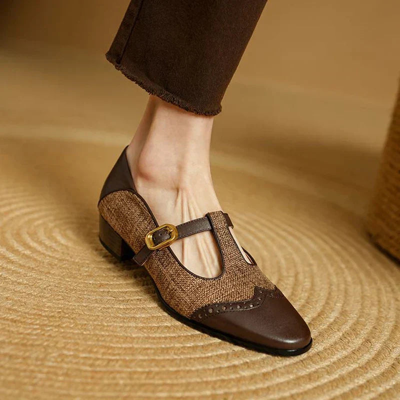 Stylowe Buty Damskie Mary Jane z Niskim Obcasem | Vintage Design dla Komfortu i Elegancji 3