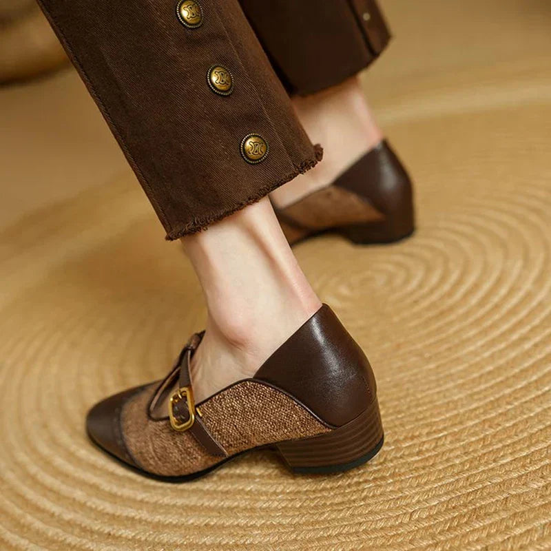 Stylowe Buty Damskie Mary Jane z Niskim Obcasem | Vintage Design dla Komfortu i Elegancji 4