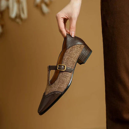Stylowe Buty Damskie Mary Jane z Niskim Obcasem | Vintage Design dla Komfortu i Elegancji 5