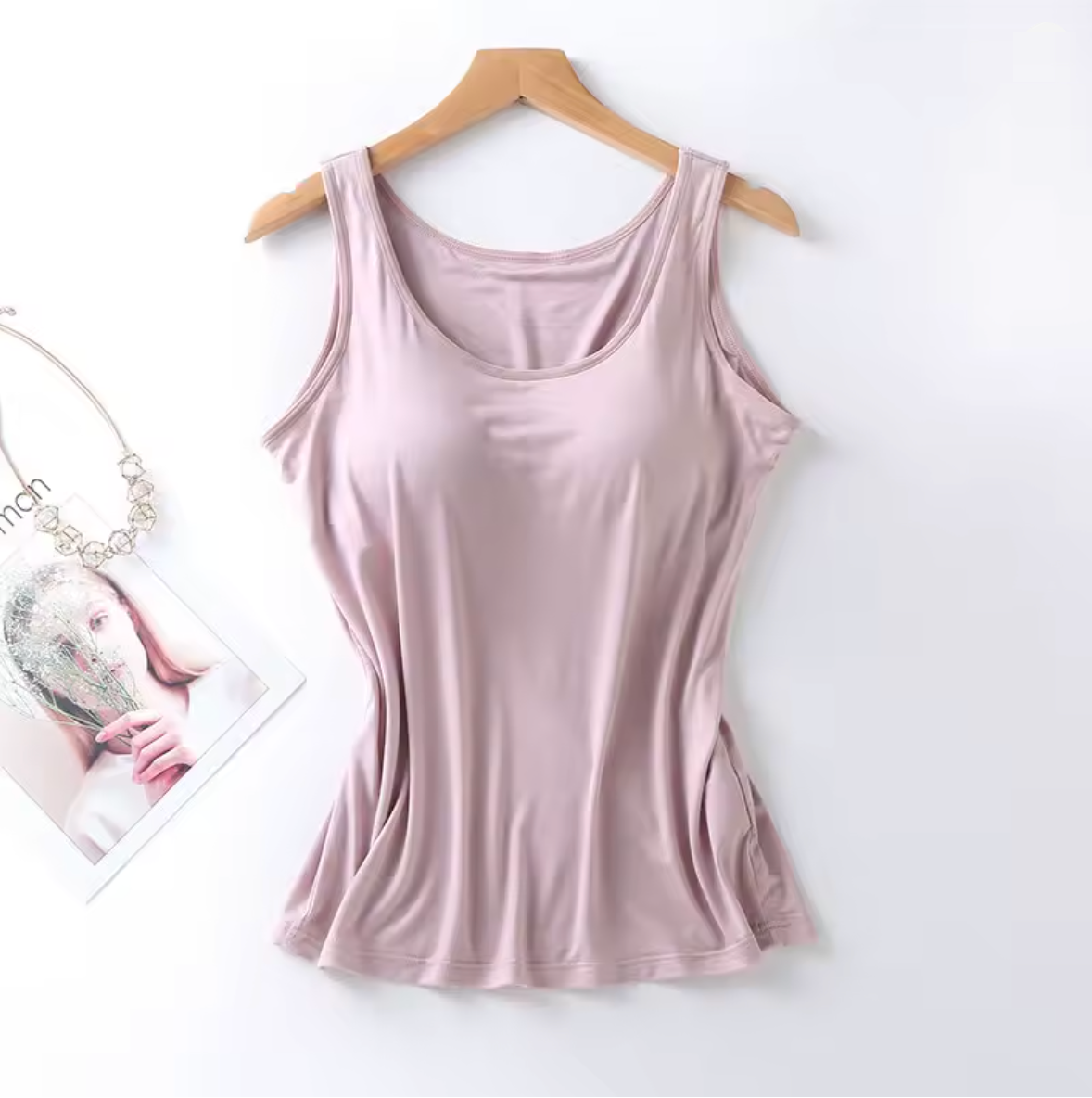 Tank Top z Wbudowanym Stanikiem Sylla
