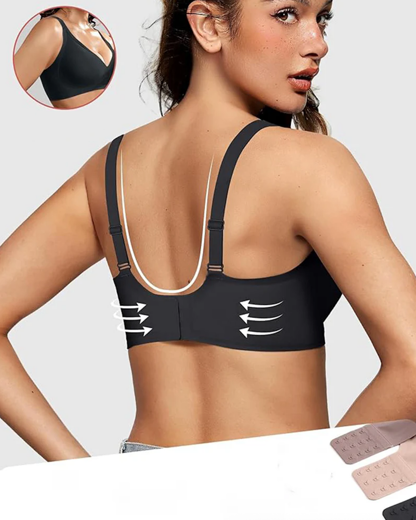 Żelowy Biustonosz Bezszwowy Sylla