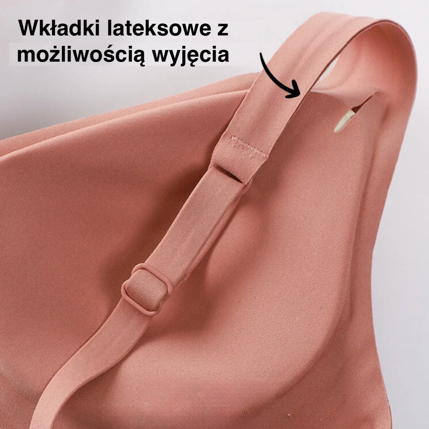 Żelowy Biustonosz Bezszwowy Sylla
